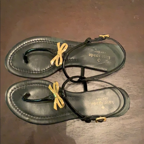 kate spade Tracie bow thong sandal 7.5 - Picture 2 of 8